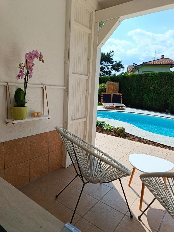 Picnic Room And Pool Castelnuovo del Garda Exterior foto