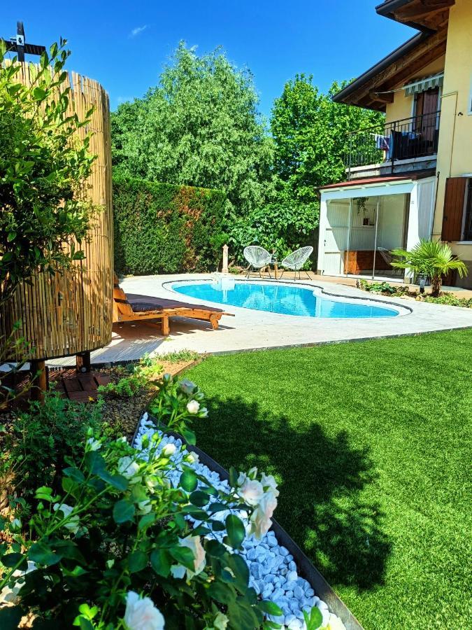 Picnic Room And Pool Castelnuovo del Garda Exterior foto