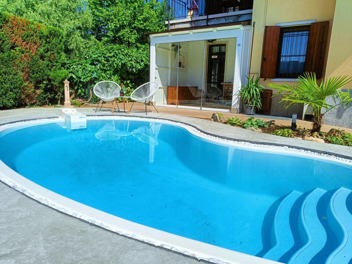 Picnic Room And Pool Castelnuovo del Garda Exterior foto